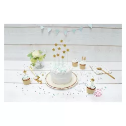 Cake toppers "Stelle" - Oro