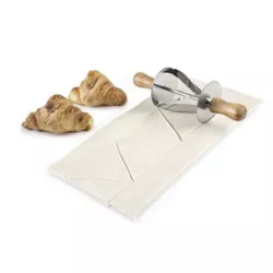Mini croissant cutting roller