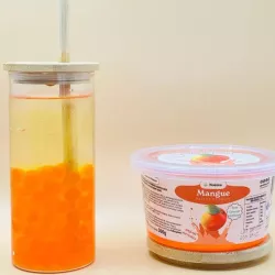 300 gr Mango fruit pearls for bubble tea