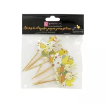 10 Cake Toppers de Pâques