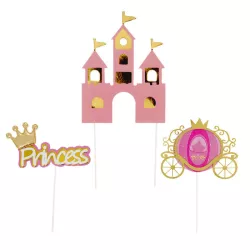 3 Cake topper "Princess"