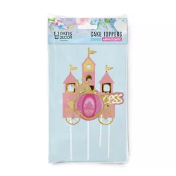 3 Cake topper "Princess"
