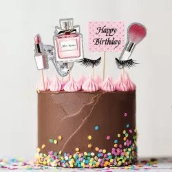 7 Topper per torte truccate