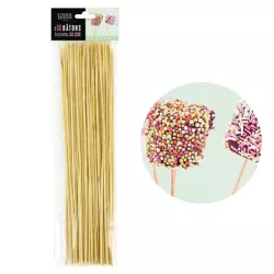 50 Wooden spikes 30cm