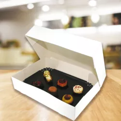 Cake box and cake board 28 x 42 x 6 cm