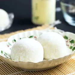300g Preparation for vanilla mochis