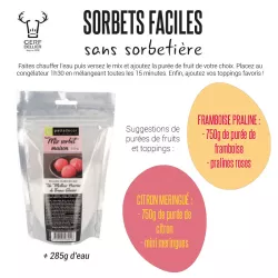 300g Mix für hausgemachter Sorbet