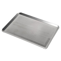 Lamiera di alluminio perforata 40 x 30 cm