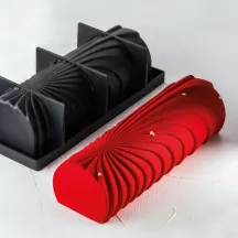 Silikonform Bûche "Comet"