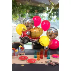 Construction site balloon set