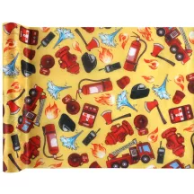 Fireman table runner