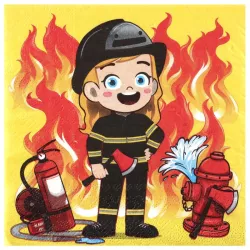 Tovaglioli dei vigili del fuoco