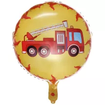 Feuerwehr Luftballon aus Aluminium