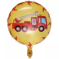 Fireman aluminium balloon