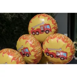 Fireman aluminium balloon