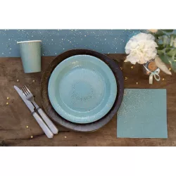 10 Eucalyptus bubbles plates