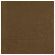 25 Schokobraune Servietten