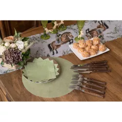 25 Eucalyptus napkins
