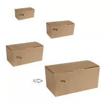 Kleine kraft Schachteln - Pralinenschachtel zur Auswahl: 500g