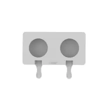 2 Silikon-Eisformen Round 3D - Silikomart
