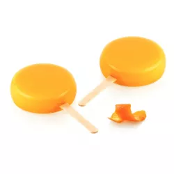 2 Moules à glaces en silicone Round 3D - Silikomart