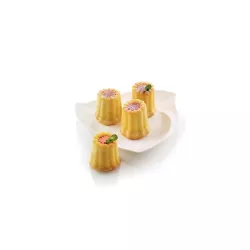 Silicon mold "Cannelés"