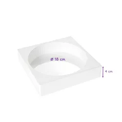 Silicone Insert - insert diameter: 18 cm - h. 4 cm