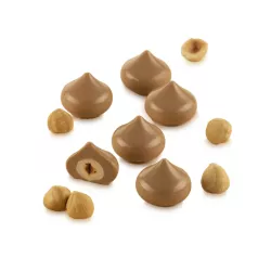 1 Silicone chocolate mould Kiss