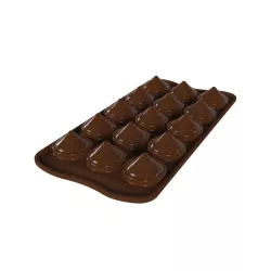 1 Silicone chocolate mould Kiss