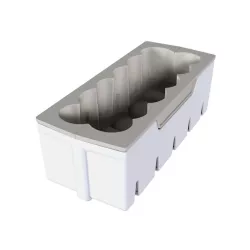 1 silicone Mould log "Lumière" from silikomart