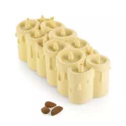 1 silicone Mould log "Lumière" from silikomart