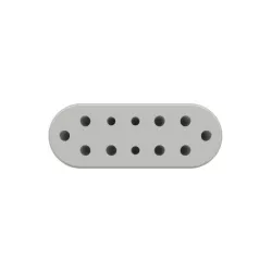 1 silicone Mould log "Lumière" from silikomart
