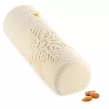 Bûche Snowfall silicone log mould - Silikomart