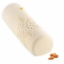 Bûche Snowfall silicone log mould - Silikomart