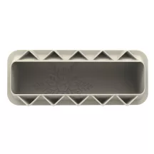 Bûche Snowfall silicone log mould - Silikomart