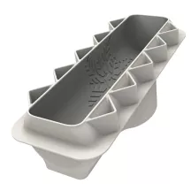 Bûche Snowfall silicone log mould - Silikomart