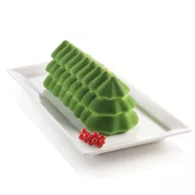 Moule en silicone "Bûche sapin"