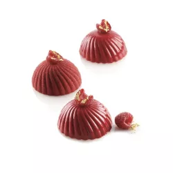 Parfum 110 - Stampo in silicone di Silikomart 6 pezzi di mousse per dolci piccoli