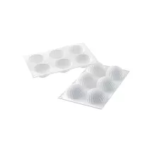 Parfum 110 - Stampo in silicone di Silikomart 6 pezzi di mousse per dolci piccoli