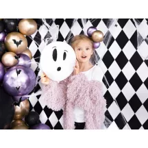 3 palloncini "Boo" Luce UV