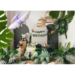6 dinosaur cake toppers