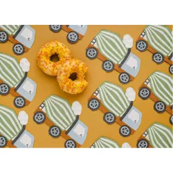 20 Construction site machine napkins
