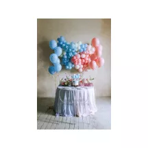 Topper per torta con palloncini blu
