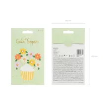 Cake Toppers bouquet de fleurs