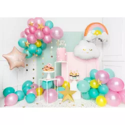 1 cake topper Happy Birthday - oro