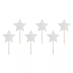 Cake Topper "Stern" - silber