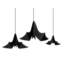 3 Décorations à suspendre - chauve-souris
