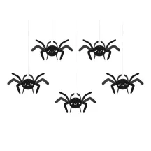 5 decorazioni da appendere - ragni