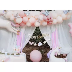 Unicorn garland "Happy Birthday"