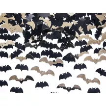 15 g Confettis chauve-souris - noir et or